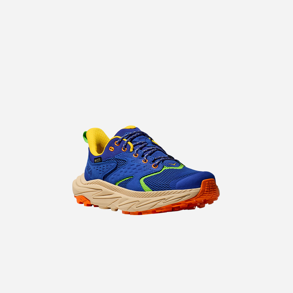 Giày Leo Núi Trẻ Em HOKA Anacapa 2 Low Gtx - Xanh Dương - Supersports Vietnam