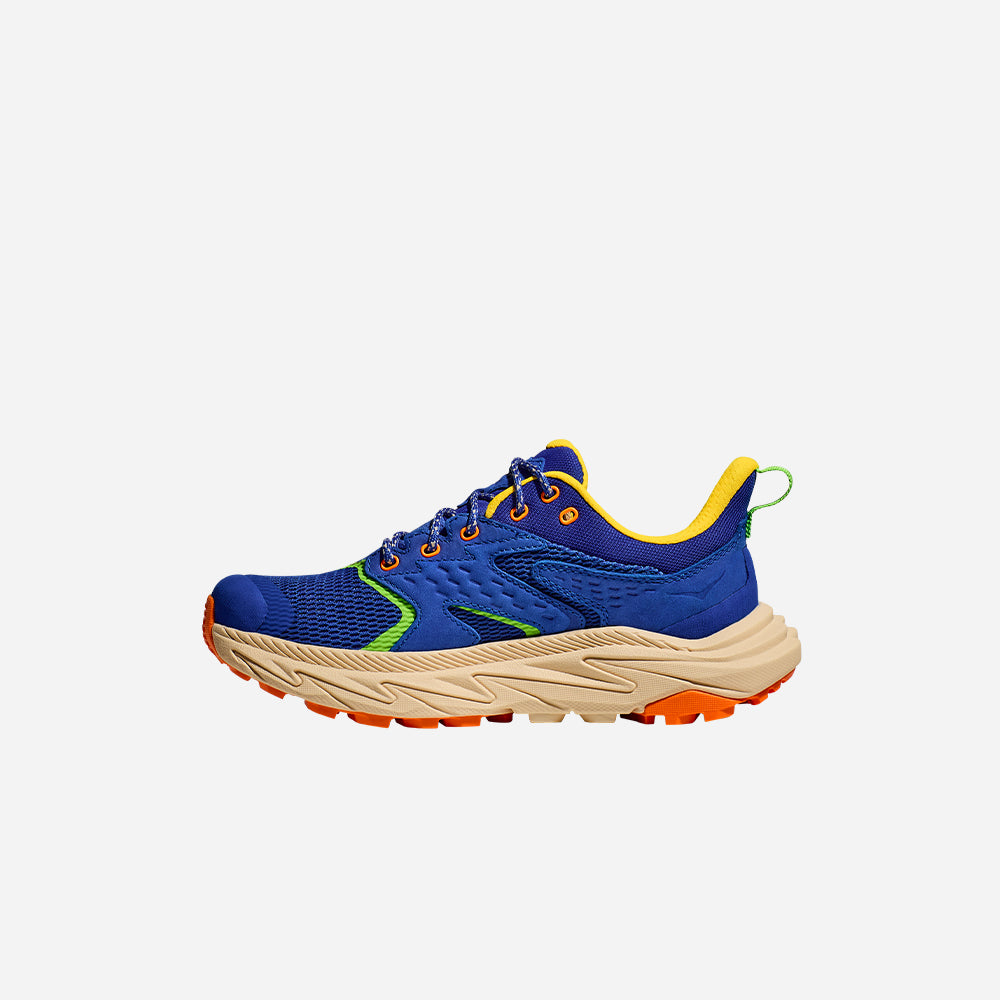 Giày Leo Núi Trẻ Em HOKA Anacapa 2 Low Gtx - Xanh Dương - Supersports Vietnam