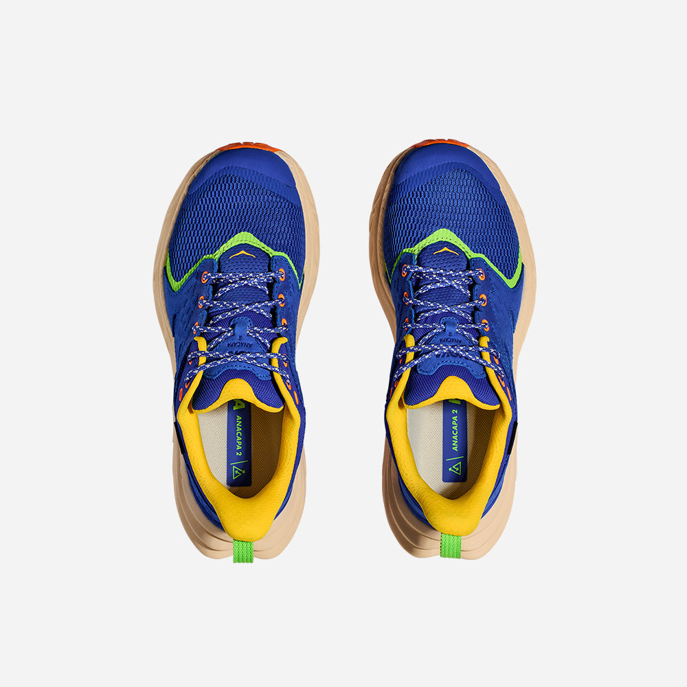 Giày Leo Núi Trẻ Em HOKA Anacapa 2 Low Gtx - Xanh Dương - Supersports Vietnam