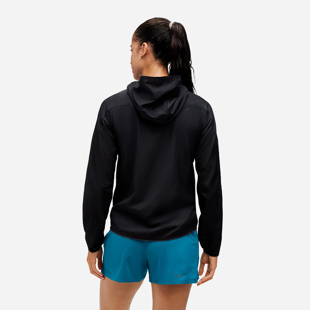Áo Khoác Nữ HOKA Skyflow - Đen - Supersports Vietnam