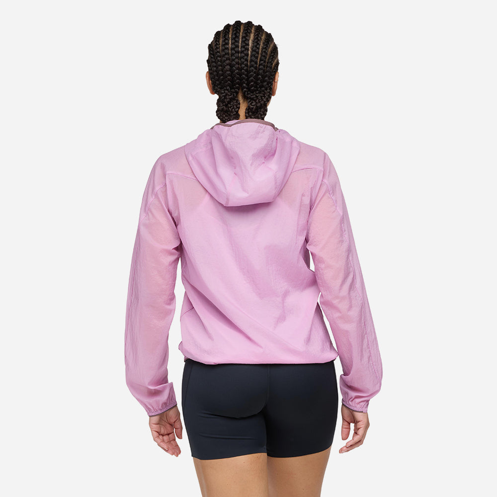 Áo Khoác Nữ HOKA Skyflow - Hồng - Supersports Vietnam