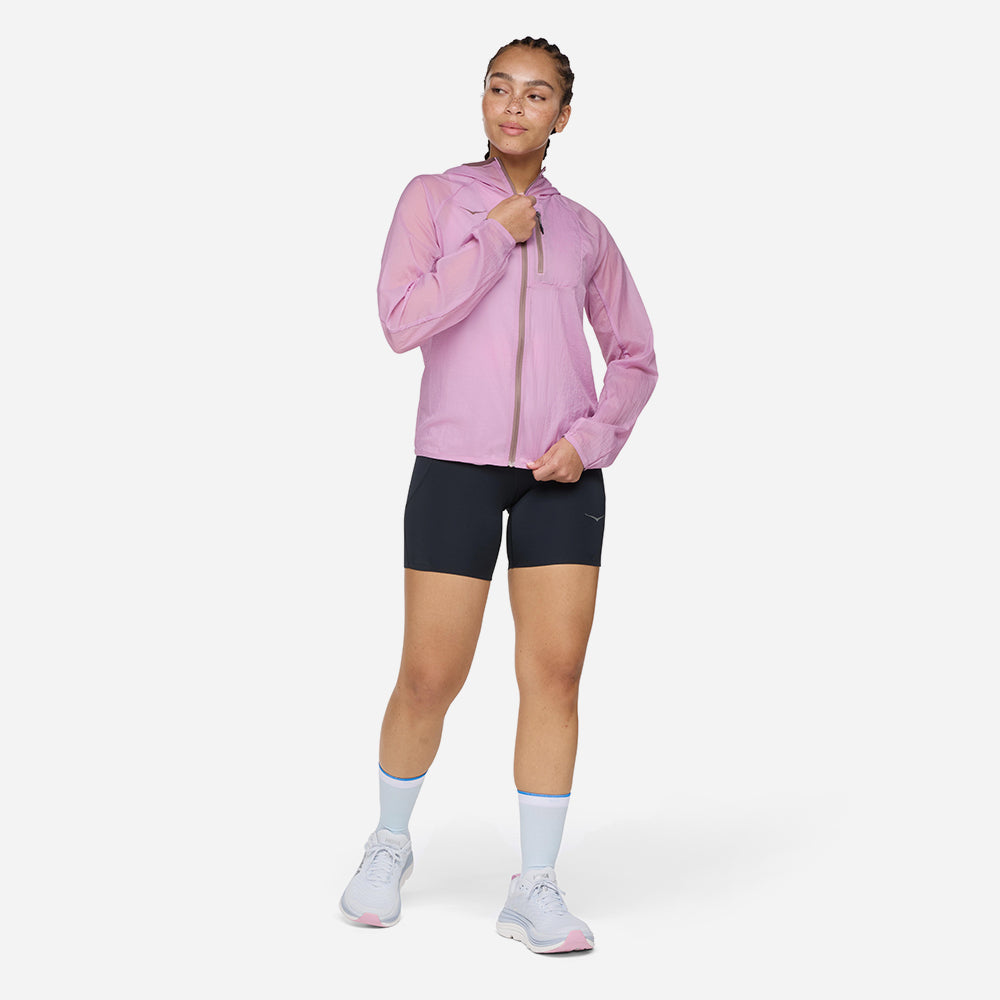 Áo Khoác Nữ HOKA Skyflow - Hồng - Supersports Vietnam