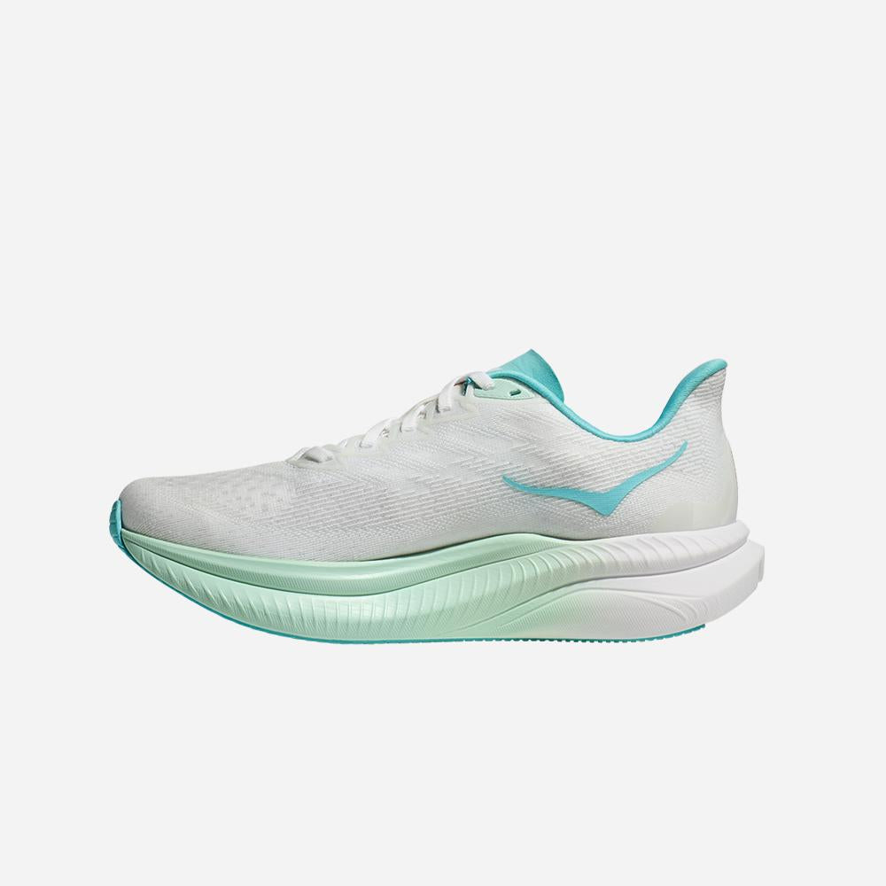 Giày Chạy Bộ Nữ HOKA Mach 6 - Trắng - Supersports Vietnam