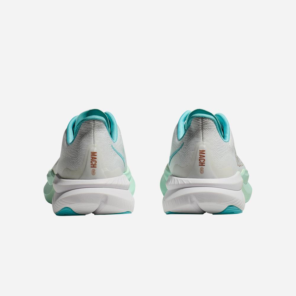 Giày Chạy Bộ Nữ HOKA Mach 6 - Trắng - Supersports Vietnam
