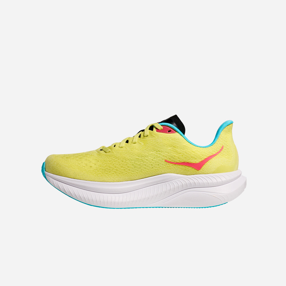 Giày Chạy Bộ Nữ HOKA Mach 6 - Vàng - Supersports Vietnam