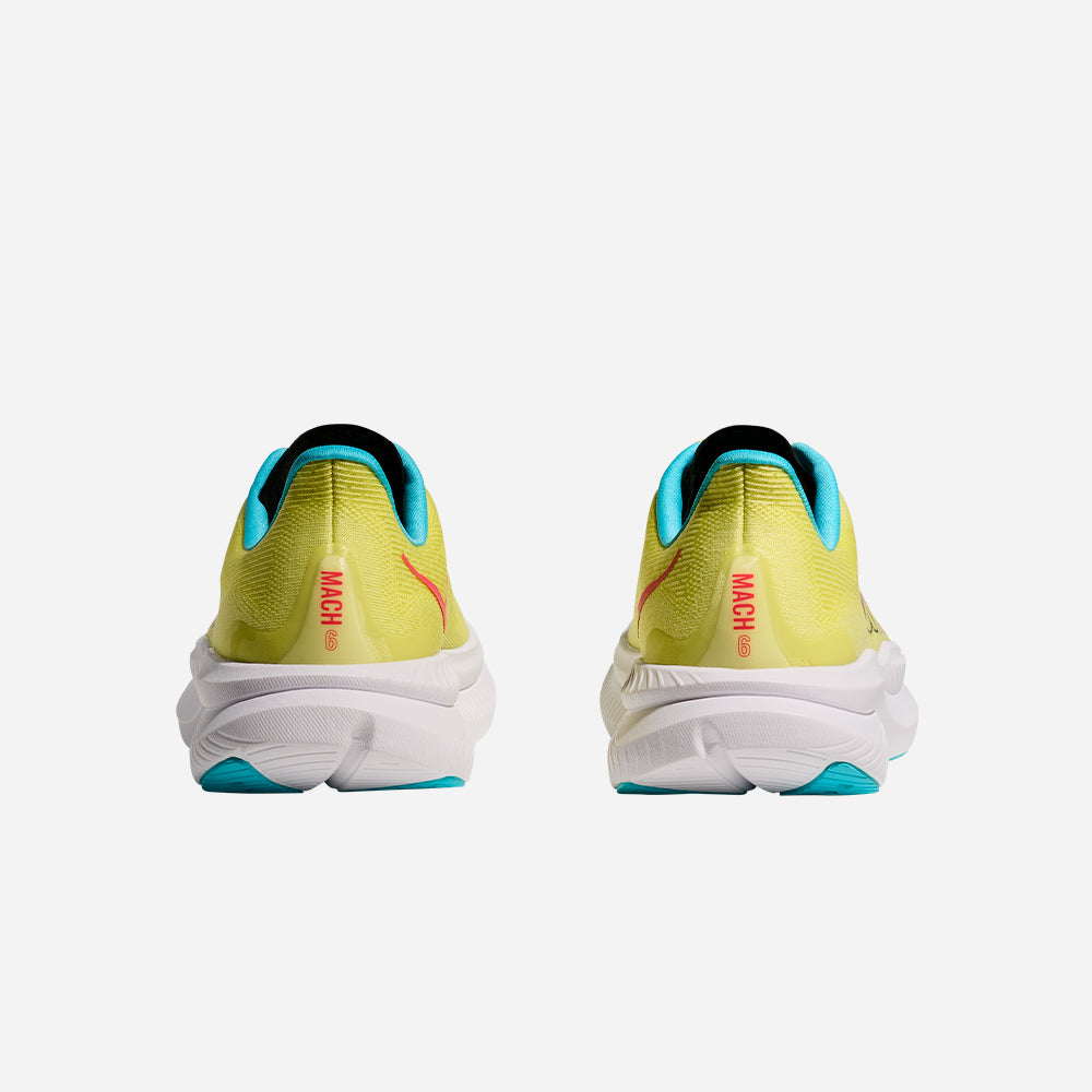 Giày Chạy Bộ Nữ HOKA Mach 6 - Vàng - Supersports Vietnam