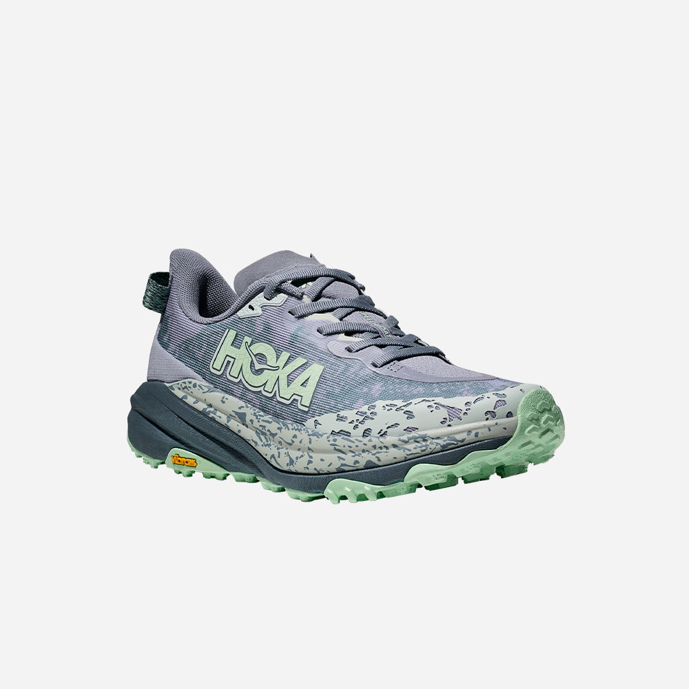 Giày Chạy Bộ Nữ HOKA Speedgoat 6 Wide - Xám - Supersports Vietnam