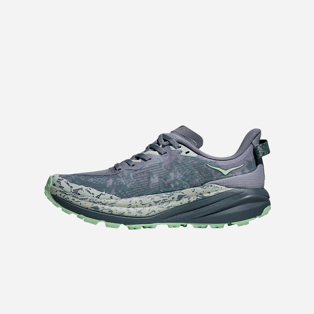 Giày Chạy Bộ Nữ HOKA Speedgoat 6 Wide - Xám - Supersports Vietnam