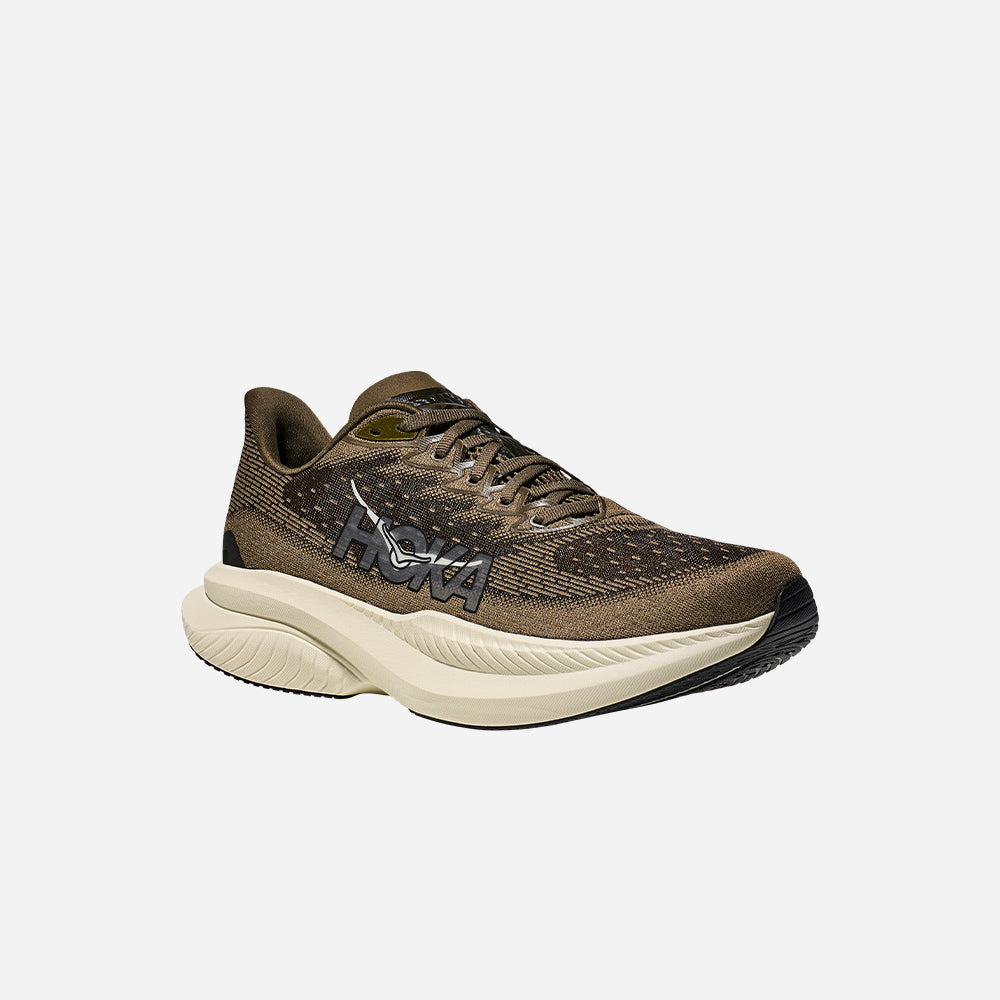 Giày Chạy Bộ Nam HOKA Mach 6 Wide - Nâu - Supersports Vietnam