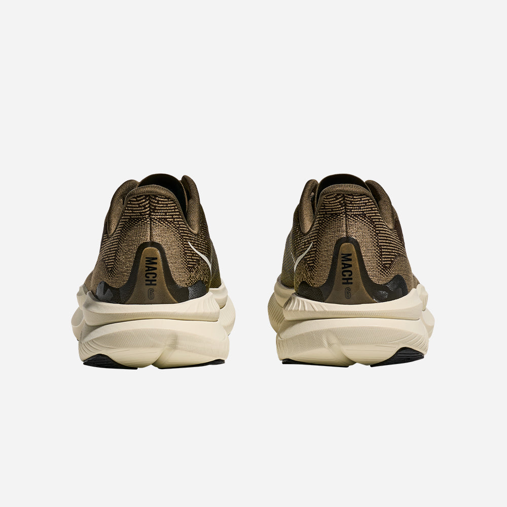 Giày Chạy Bộ Nam HOKA Mach 6 Wide - Nâu - Supersports Vietnam