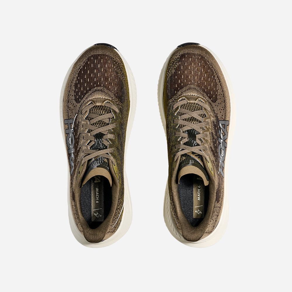 Giày Chạy Bộ Nam HOKA Mach 6 Wide - Nâu - Supersports Vietnam
