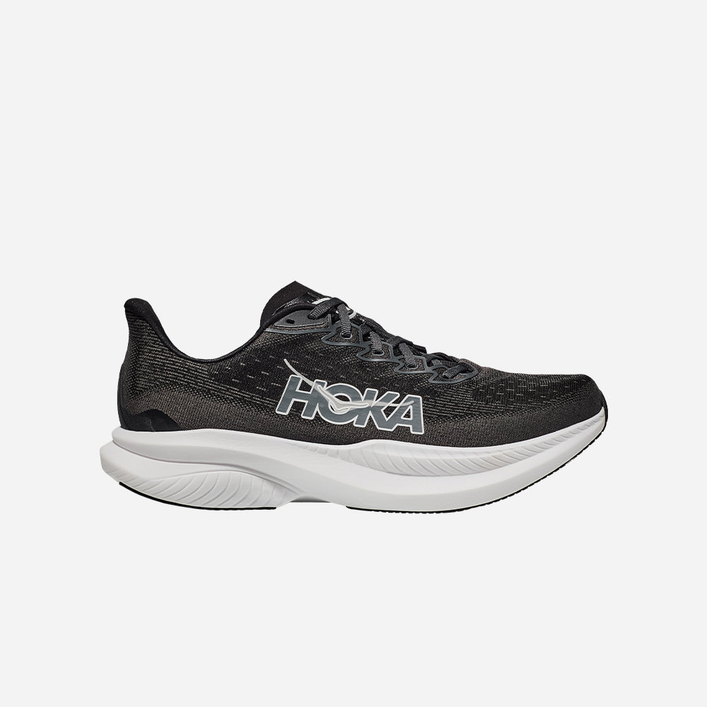 Giày Chạy Bộ Nam HOKA Mach 6 Wide - Đen - Supersports Vietnam