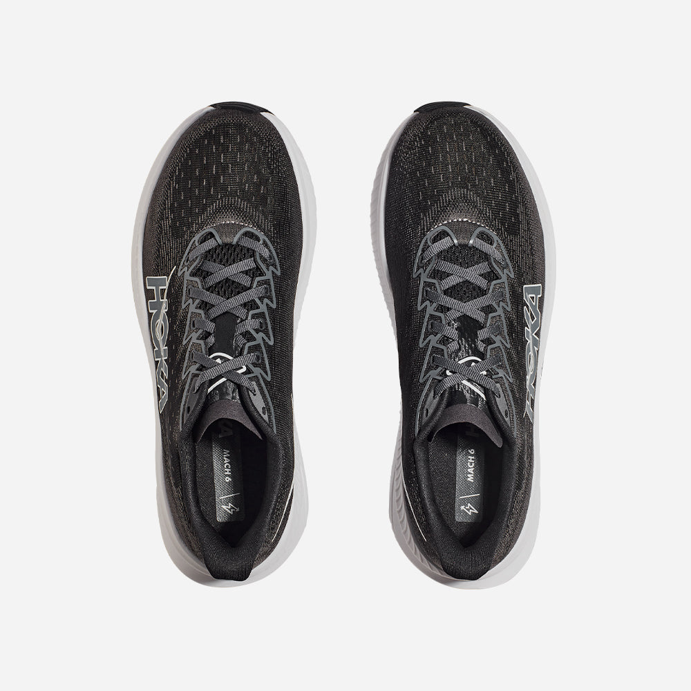 Giày Chạy Bộ Nam HOKA Mach 6 Wide - Đen - Supersports Vietnam