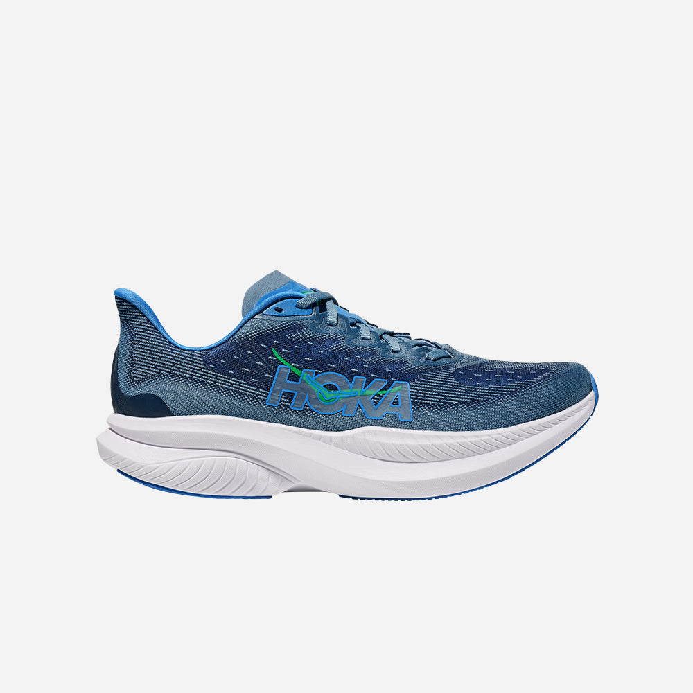 Giày Chạy Bộ Nam HOKA Mach 6 Wide - Xanh Dương - Supersports Vietnam