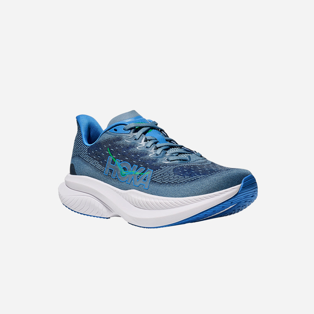 Giày Chạy Bộ Nam HOKA Mach 6 Wide - Xanh Dương - Supersports Vietnam