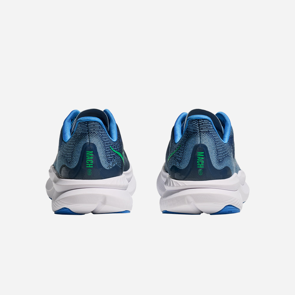 Giày Chạy Bộ Nam HOKA Mach 6 Wide - Xanh Dương - Supersports Vietnam