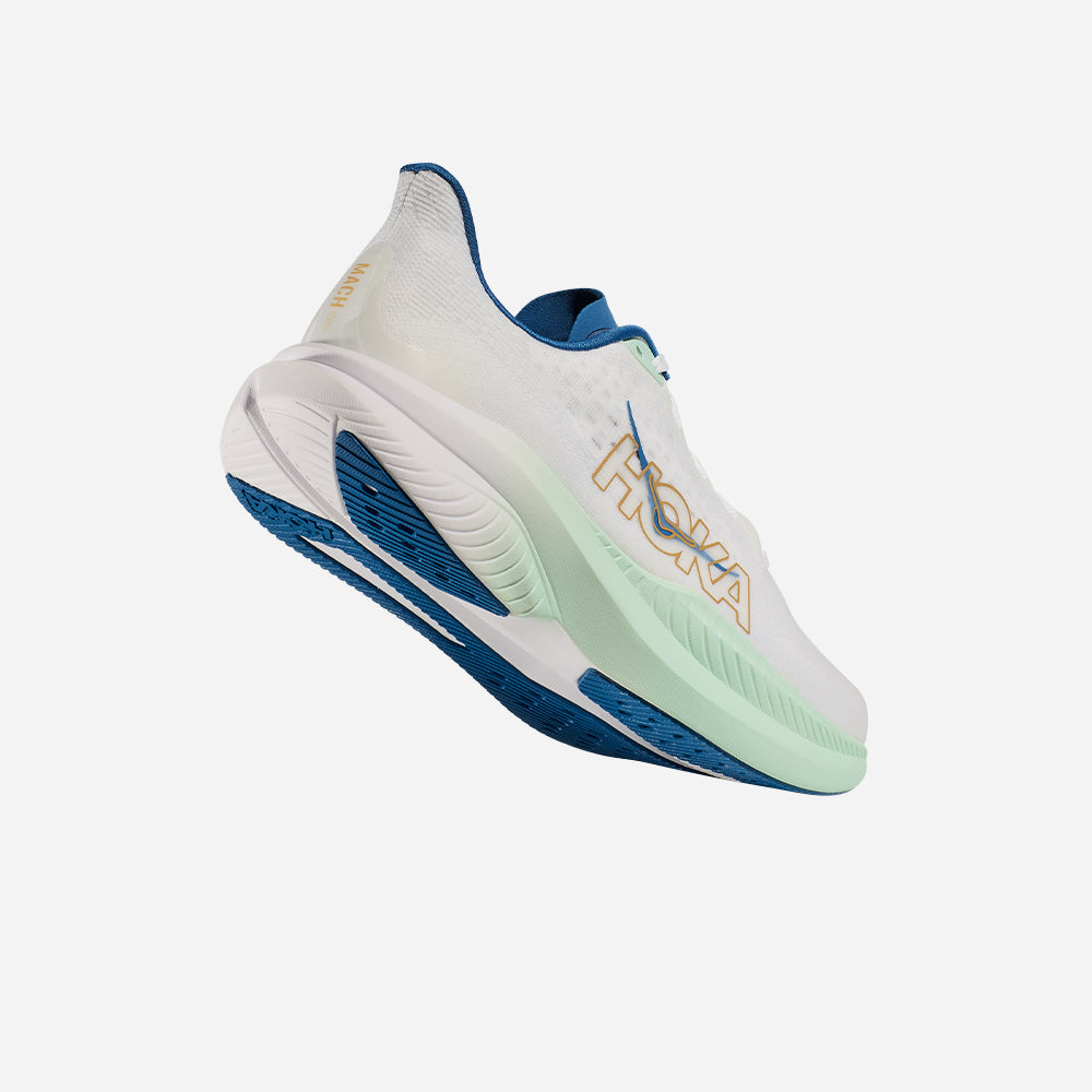 Giày Chạy Bộ Nam HOKA Mach 6 Wide - Trắng - Supersports Vietnam