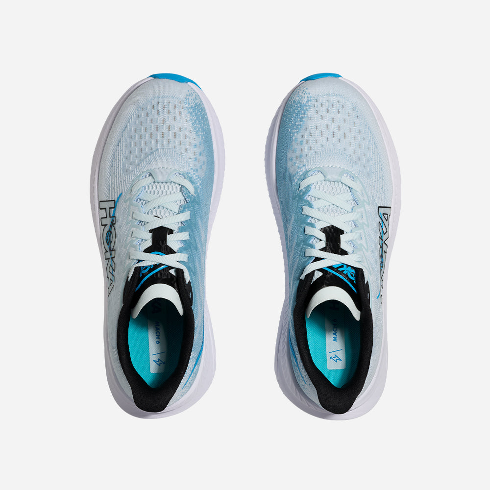 Giày Chạy Bộ Nữ HOKA Mach 6 Wide - Xanh Dương - Supersports Vietnam