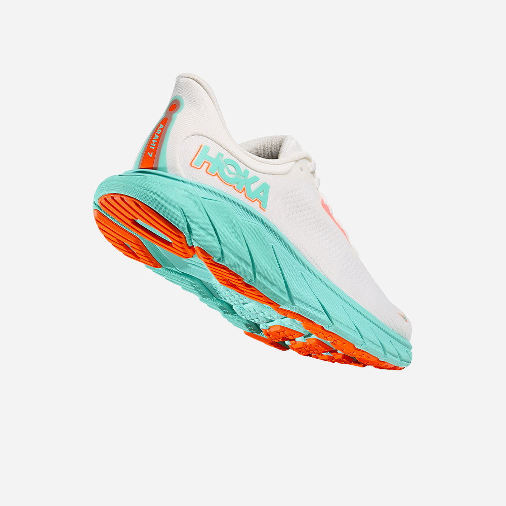 Giày Chạy Bộ Nữ HOKA Arahi 7 - Trắng - Supersports Vietnam