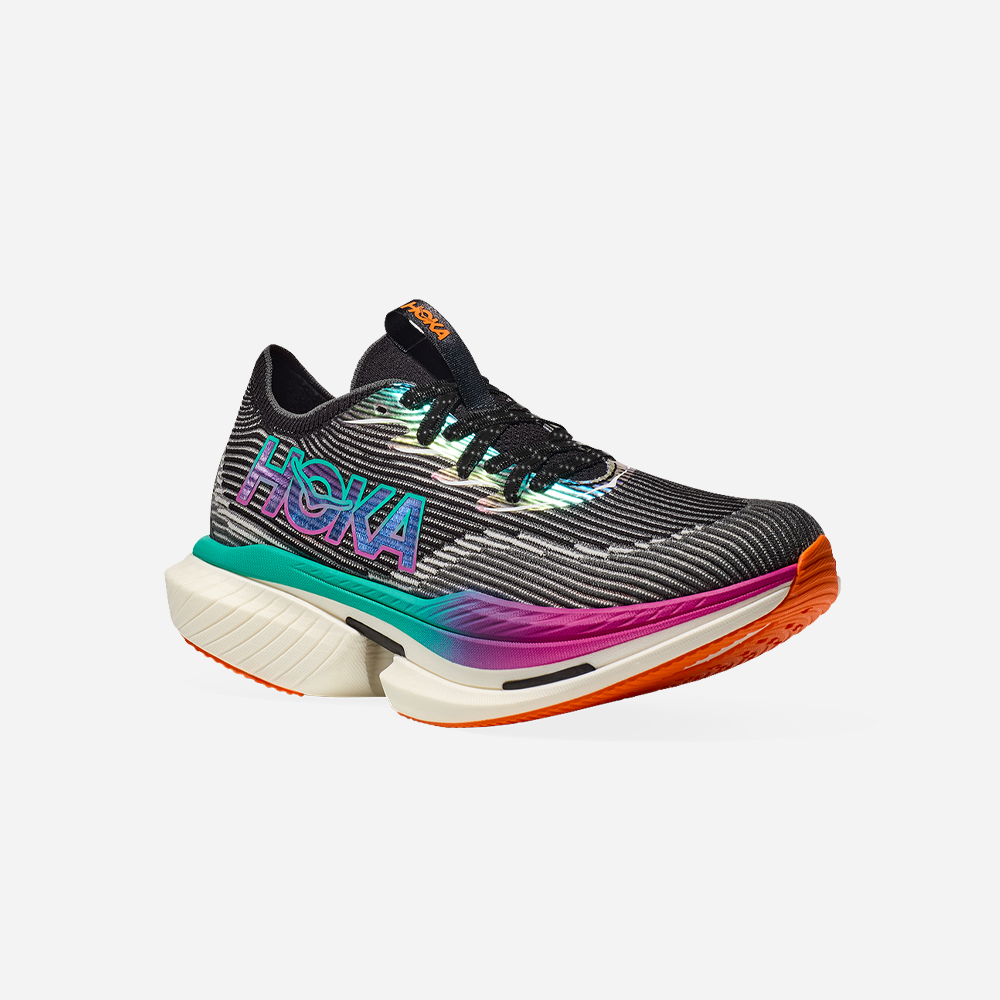 Giày Chạy Bộ Unisex HOKA Cielo X1 - Đen - Supersports Vietnam