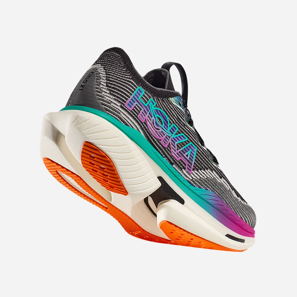 Giày Chạy Bộ Unisex HOKA Cielo X1 - Đen - Supersports Vietnam