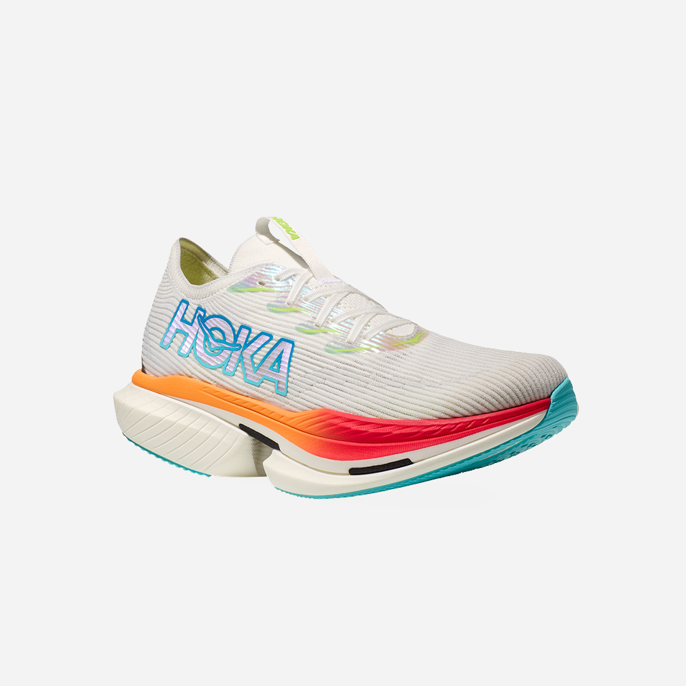 Giày Chạy Bộ Unisex HOKA Cielo X1 - Trắng - Supersports Vietnam