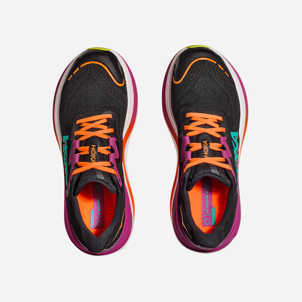 Giày Chạy Bộ Nam HOKA Skyward X - Đen - Supersports Vietnam