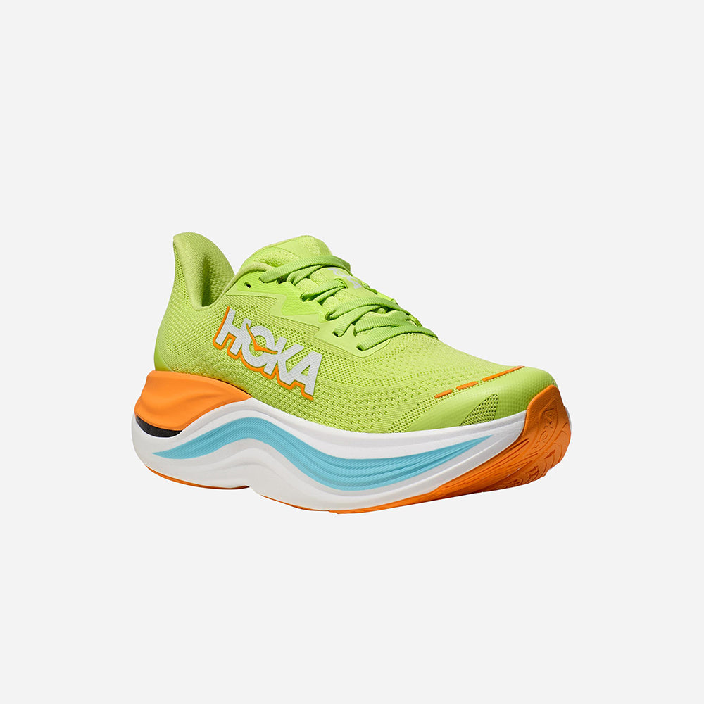 Giày Chạy Bộ Nam HOKA Skyward X - Vàng Chanh - Supersports Vietnam
