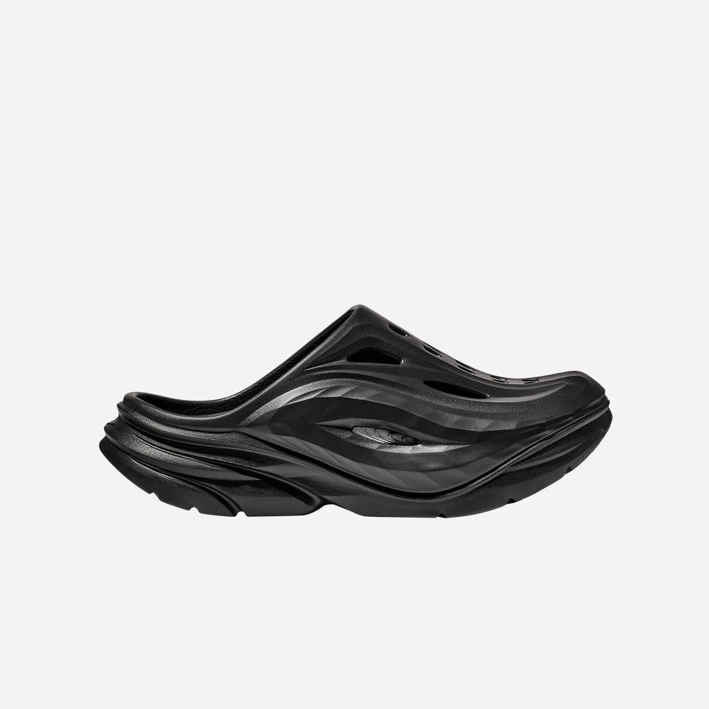 Dép Quai Ngang Unisex HOKA Ora Recovery Mule - Đen - Supersports Vietnam