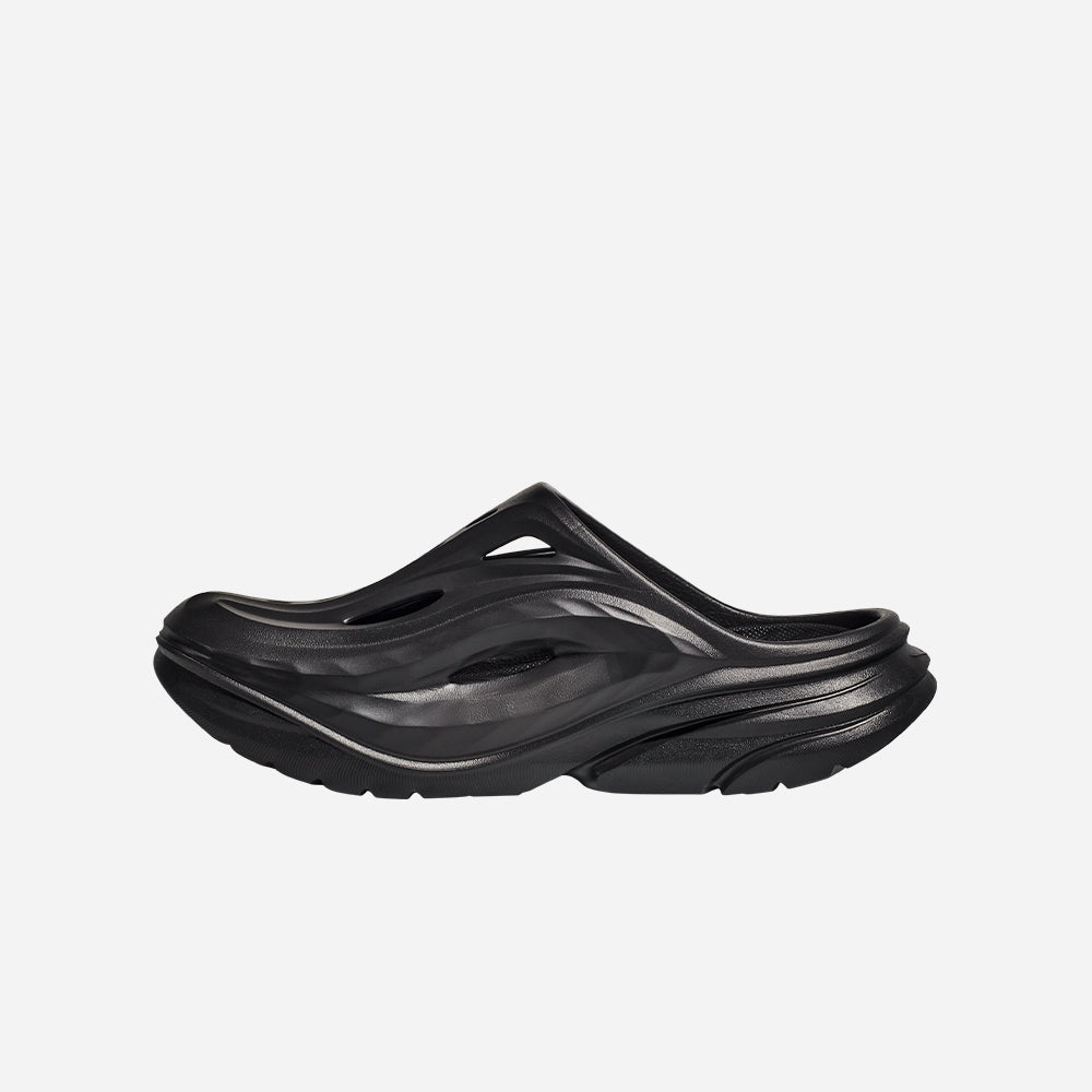 Dép Quai Ngang Unisex HOKA Ora Recovery Mule - Đen - Supersports Vietnam