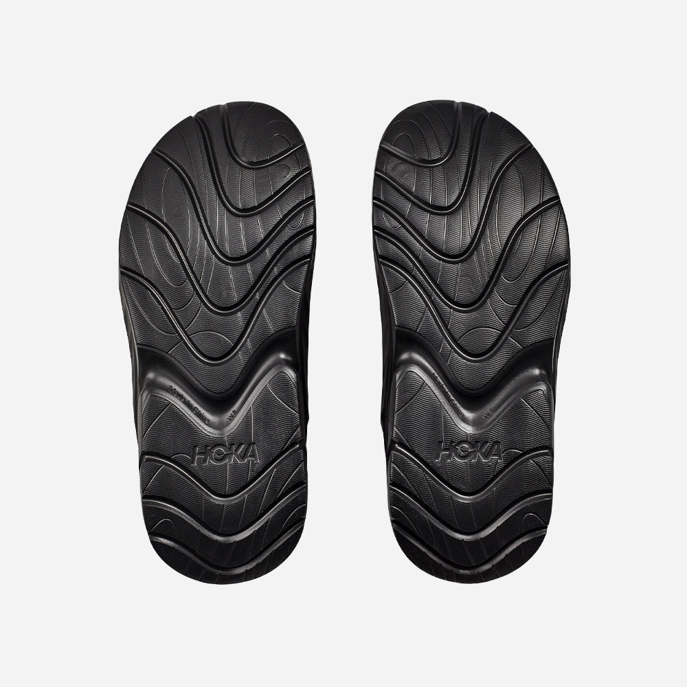 Dép Quai Ngang Unisex HOKA Ora Recovery Mule - Đen - Supersports Vietnam