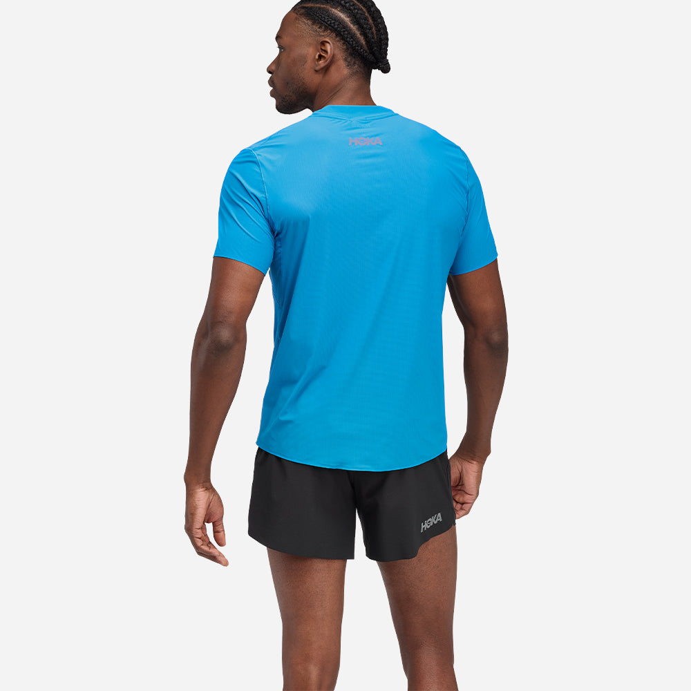 Áo Tay Ngắn Nam HOKA Airolite - Xanh Dương - Supersports Vietnam