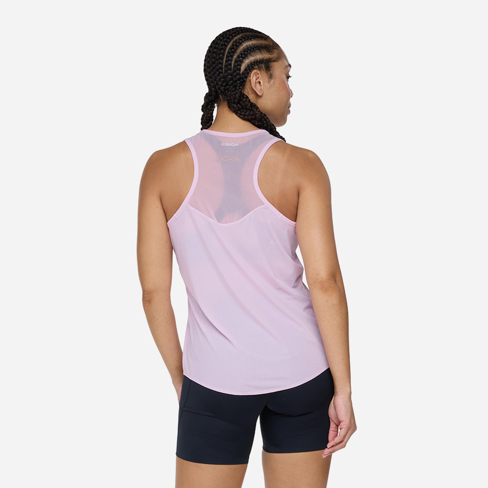 Áo Ba Lỗ Nữ HOKA Airolite - Hồng - Supersports Vietnam
