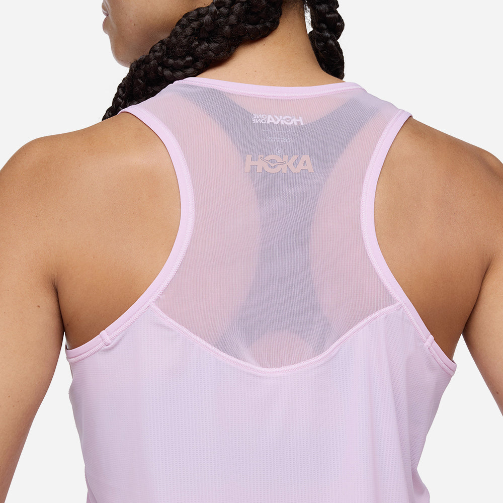 Áo Ba Lỗ Nữ HOKA Airolite - Hồng - Supersports Vietnam