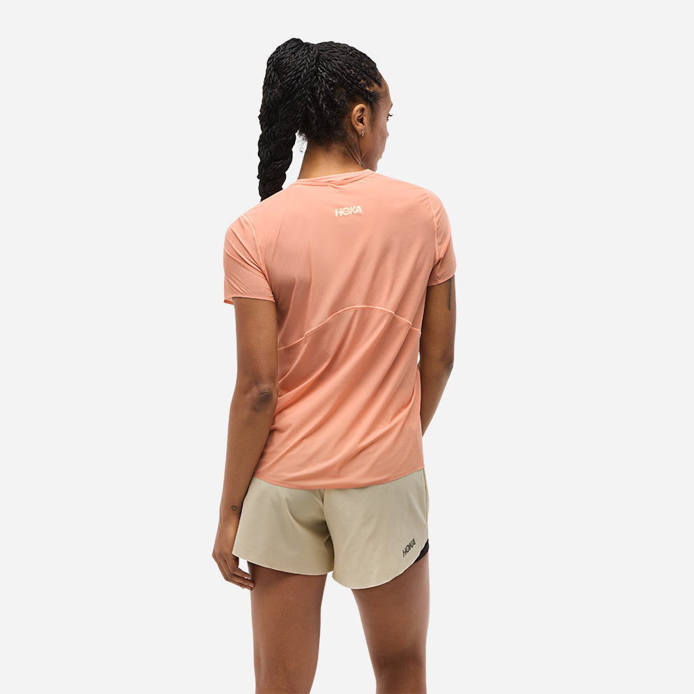 Áo Thun Nữ HOKA Airolite - Hồng - Supersports Vietnam