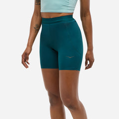 Quần Ngắn Thể Thao Chạy Bộ Nữ HOKA Novafly 6'' Knit - Xanh Dương - Supersports Vietnam