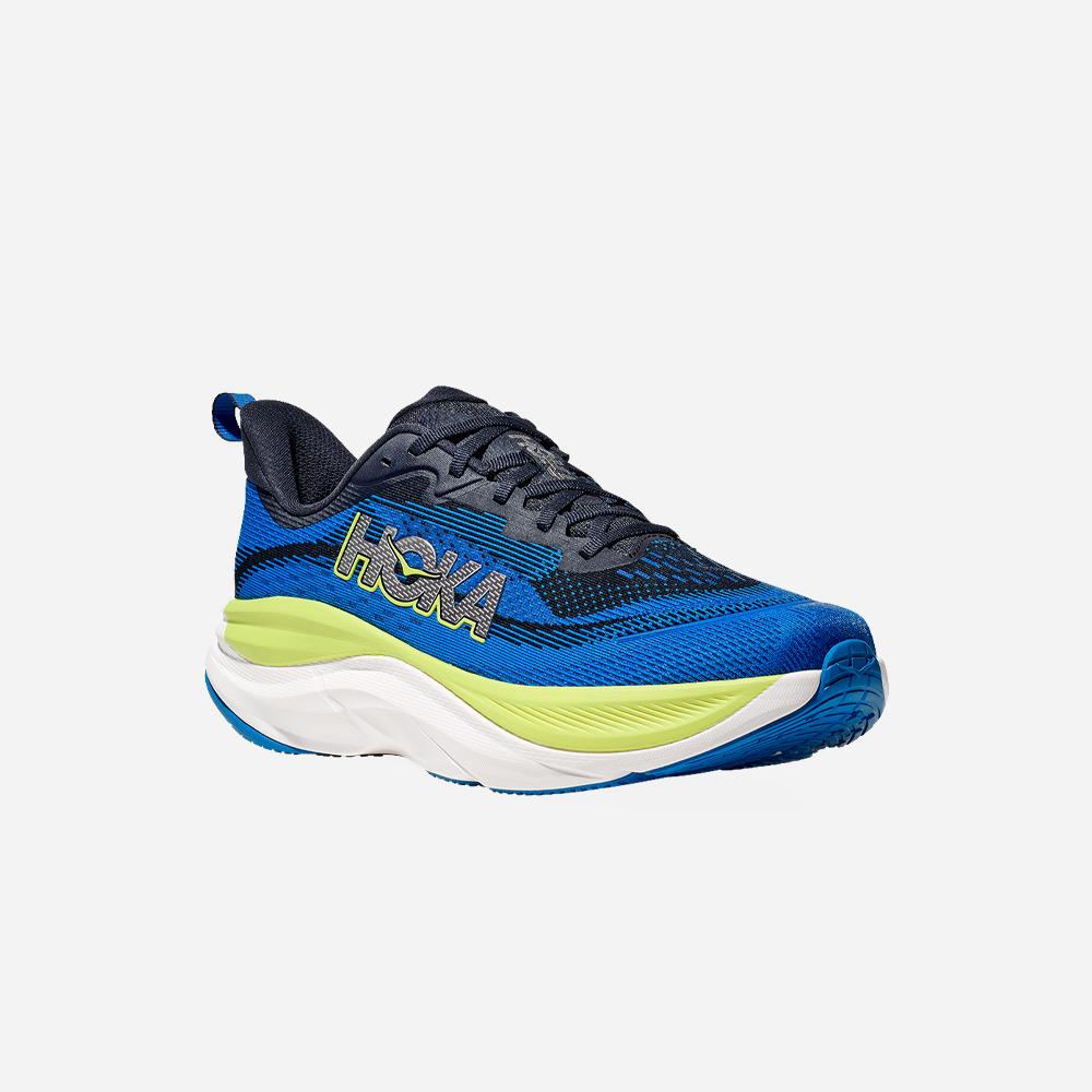 Giày Chạy Bộ Nam HOKA Skyflow Wide - Xanh Dương - Supersports Vietnam