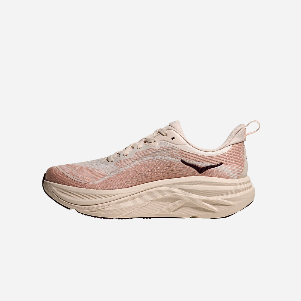 Giày Chạy Bộ Nữ HOKA Skyflow Wide - Hồng - Supersports Vietnam