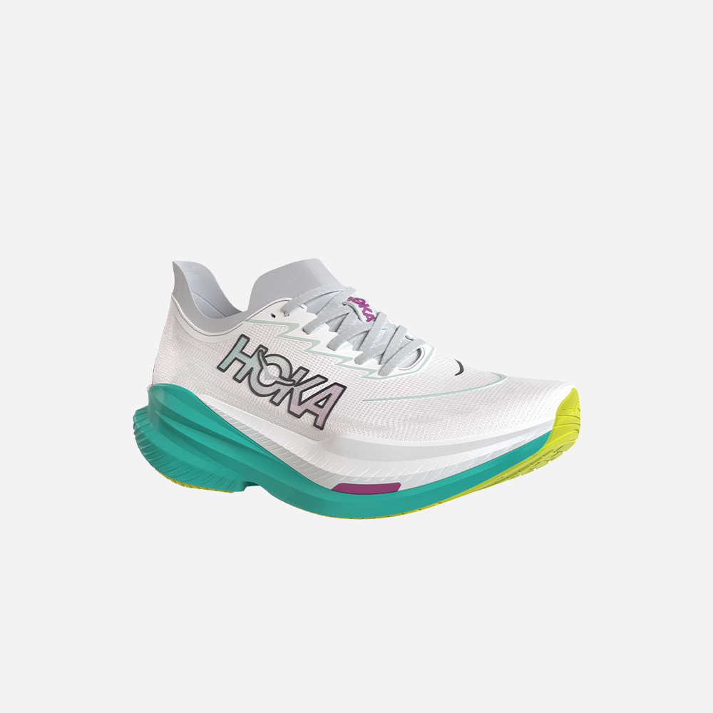 Giày Chạy Bộ Nữ HOKA Mach X 2 - Trắng - Supersports Vietnam