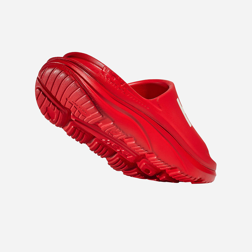 Dép Quai Ngang Unisex HOKA Ora Athletic - Đỏ - Supersports Vietnam