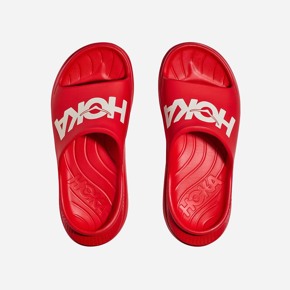 Dép Quai Ngang Unisex HOKA Ora Athletic - Đỏ - Supersports Vietnam