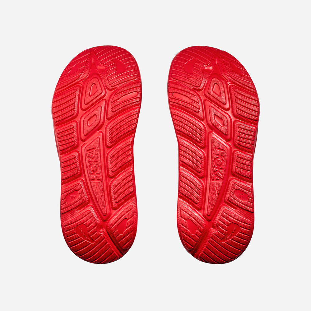 Dép Quai Ngang Unisex HOKA Ora Athletic - Đỏ - Supersports Vietnam