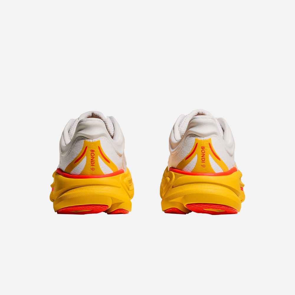 Giày Chạy Bộ Nam HOKA Bondi 9 - Trắng - Supersports Vietnam