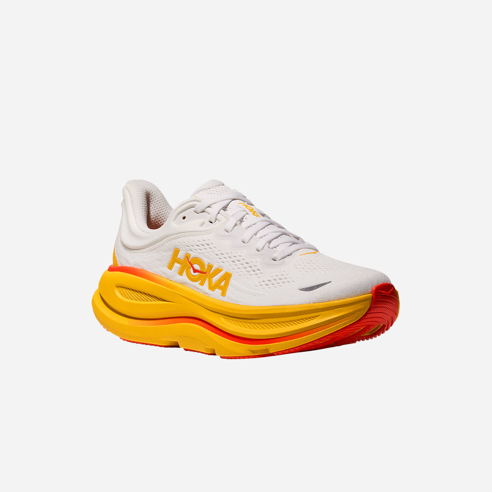 Giày Chạy Bộ Nữ HOKA Bondi 9 - Trắng - Supersports Vietnam