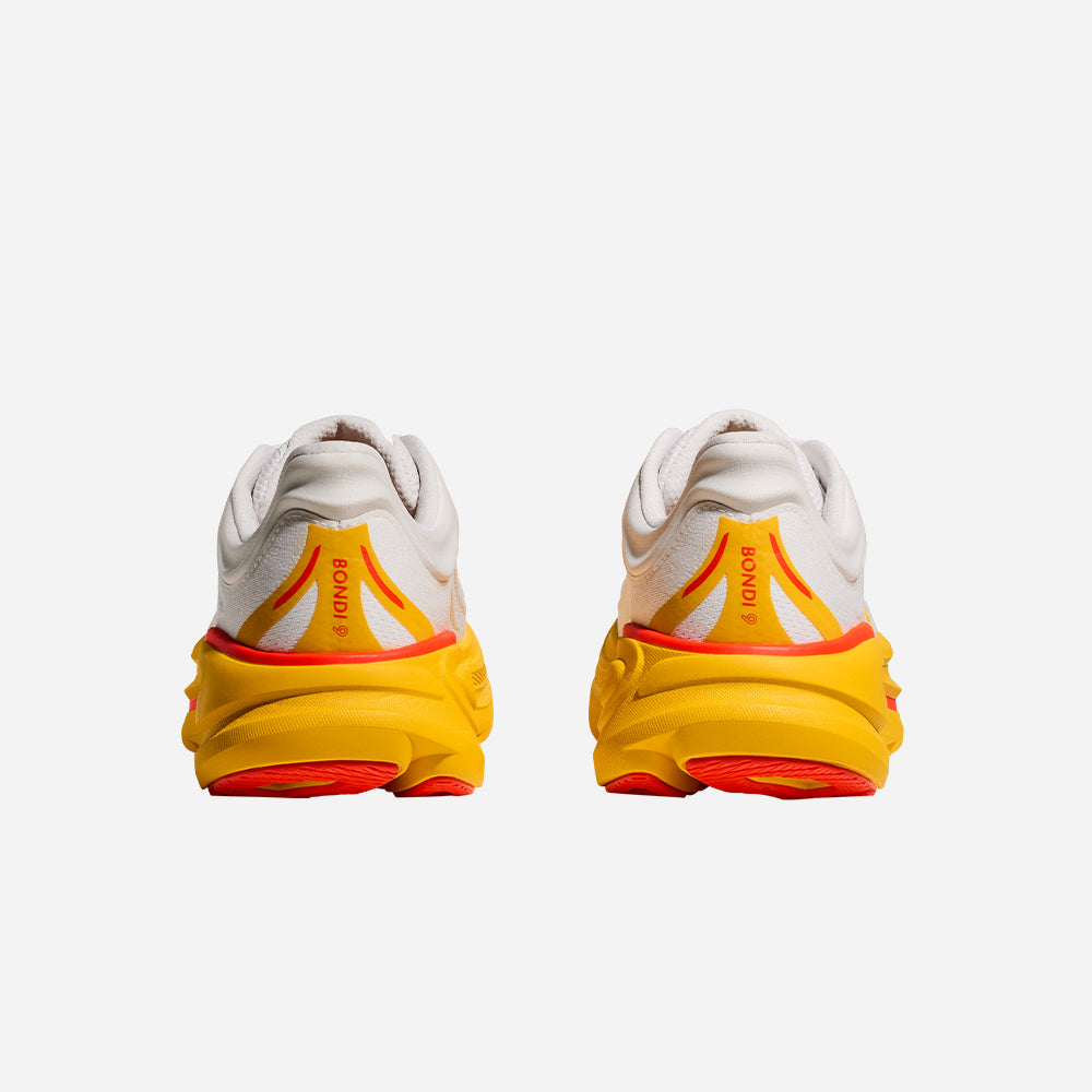 Giày Chạy Bộ Nữ HOKA Bondi 9 - Trắng - Supersports Vietnam