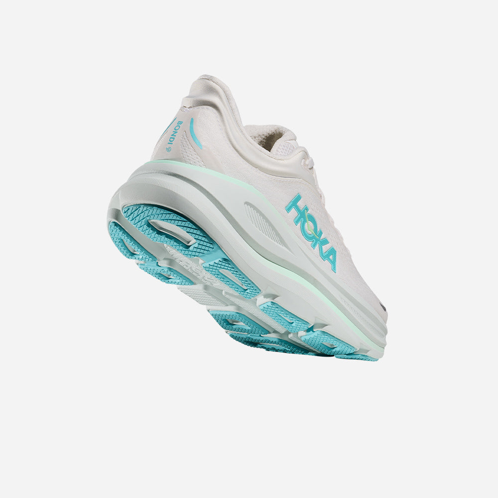Giày Chạy Bộ Nữ HOKA Bondi 9 - Xám - Supersports Vietnam