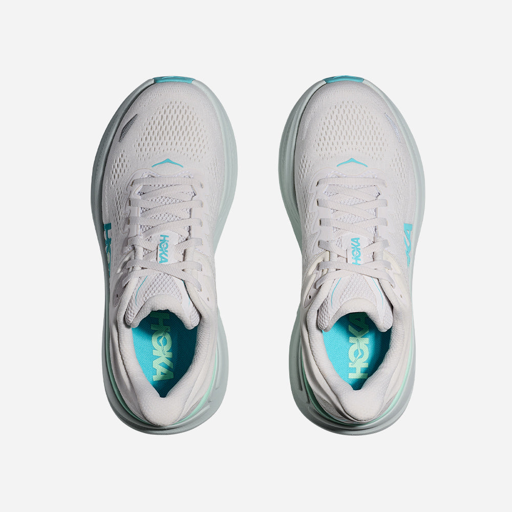 Giày Chạy Bộ Nữ HOKA Bondi 9 - Xám - Supersports Vietnam