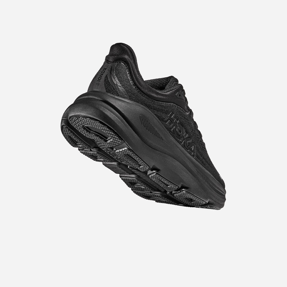 Giày Chạy Bộ Nam HOKA Bondi 9 Wide - Đen - Supersports Vietnam