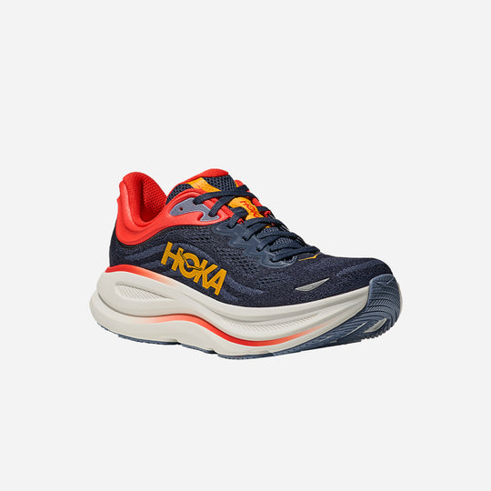 Giày Chạy Bộ Nam HOKA Bondi 9 Wide - Xanh Navy