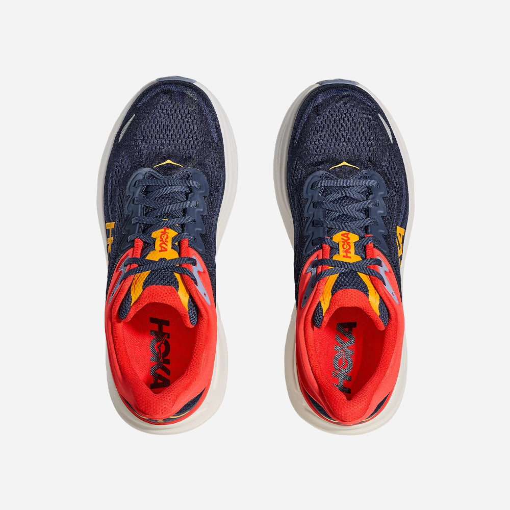 Giày Chạy Bộ Nam HOKA Bondi 9 Wide - Xanh Navy - Supersports Vietnam